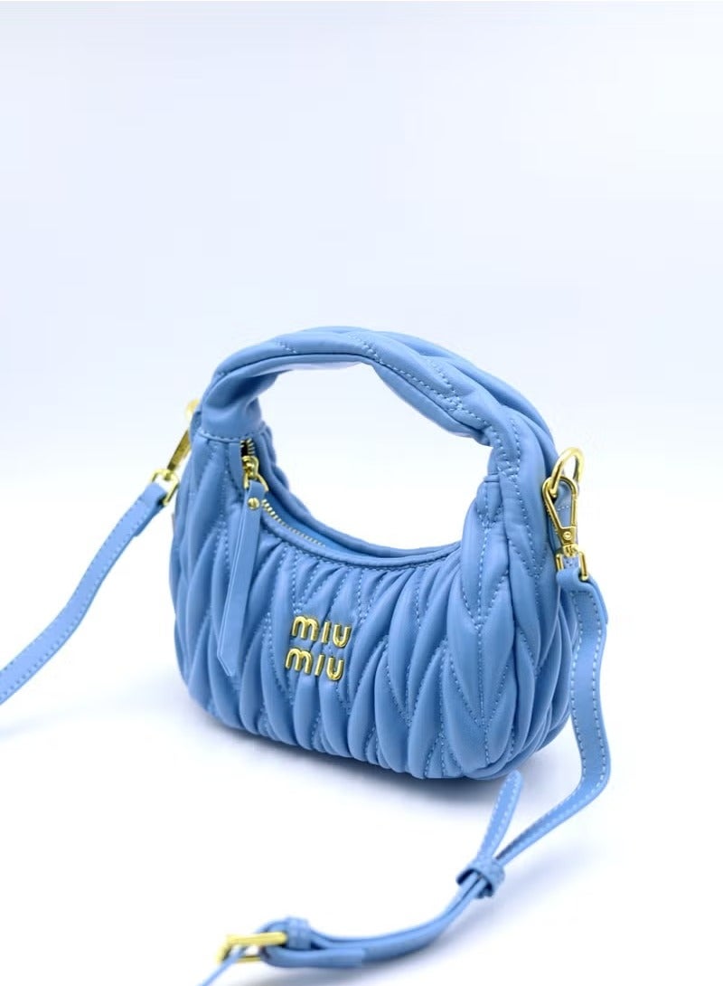 MIU MIU Wander nappa leather hobo Shoulder Bag  - Image 2