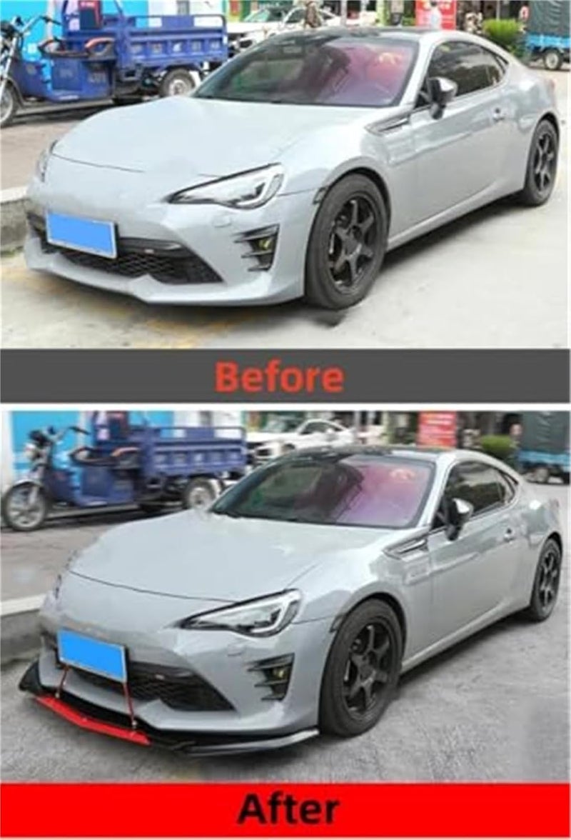 Wivplex Car Front Bumper Lip Body Kit Spoiler - Image 2