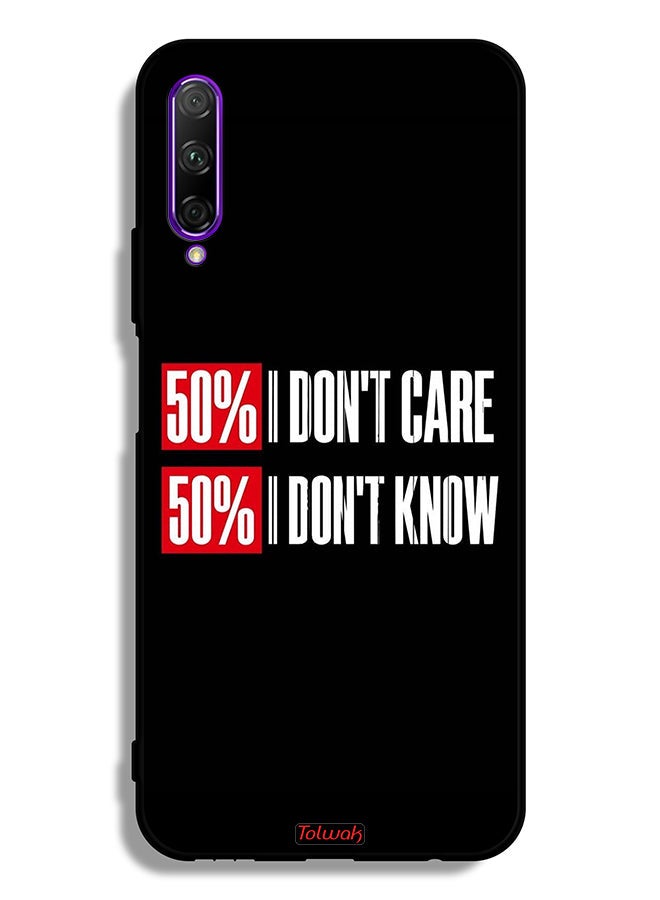 Tolwak Huawei Y9s Protective Case Cover I Do Not Care - Image 2