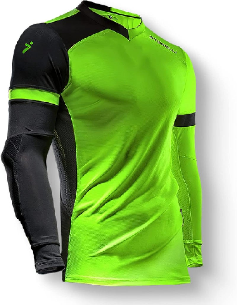 Storelli ExoShield Gladiator Goalkeeper Jersey, High-Impact Protection, Sweat-Wicking, Breathable Athletic Shirt for Soccer - Image 1