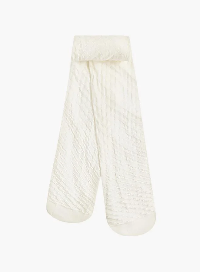 Flora Bella By Shoexpress Pack of 2 Flora Bella Girls Tights with Elasticated Waistband Ramadan Collection