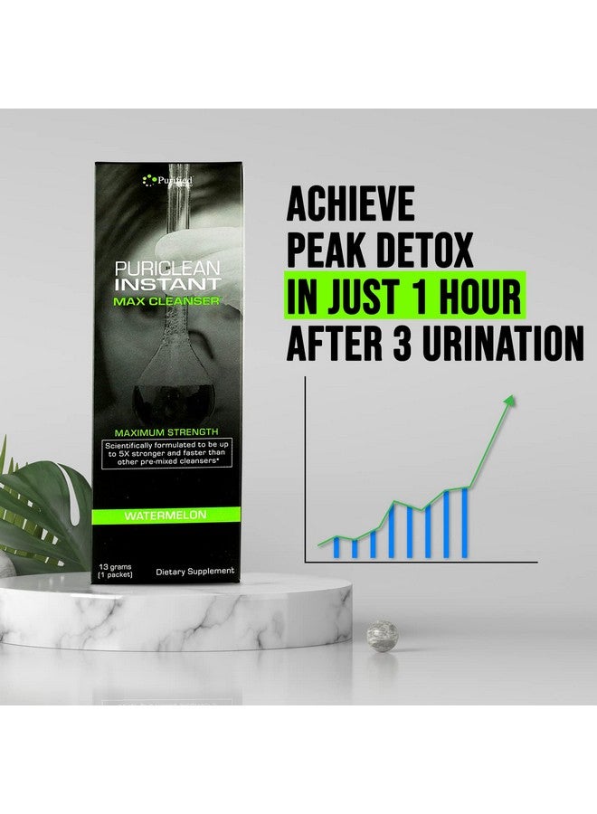 wellgenix مشروب بوريكلين ماكس ديتوكس في نفس اليوم، أقصى قوة لتنظيف سريع، مطهر عميق قوي بنكهة البطيخ (64 أونصة إجمالية) (عبوتان) - Image 4