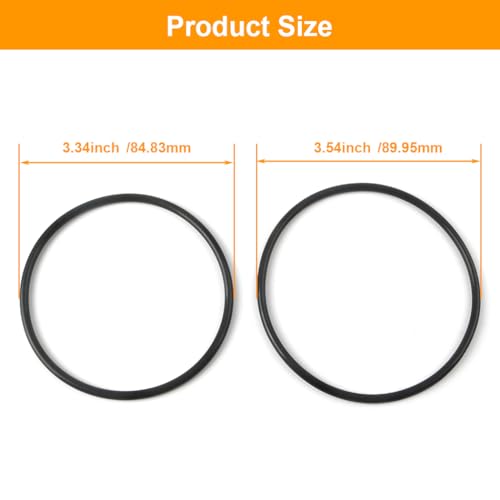 Jetuplusllc طقم إصلاح حلقة O لمضخة التوجيه المعزز 2x EHPS لجيب جراند شيروكي 2012-2018 - Image 2