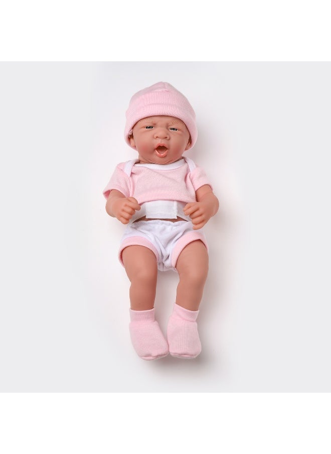 xozgdovg New Soft Silicone Realistic Reborn Baby Doll 