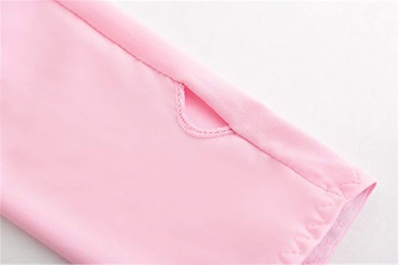 WoLover Women Cooling Shawl Arm Sleeve with Finger Hole, Comfortable & Breathable, Anti-UV, Ladies Sun Protection Cooler Shrug (Pink) - Image 5