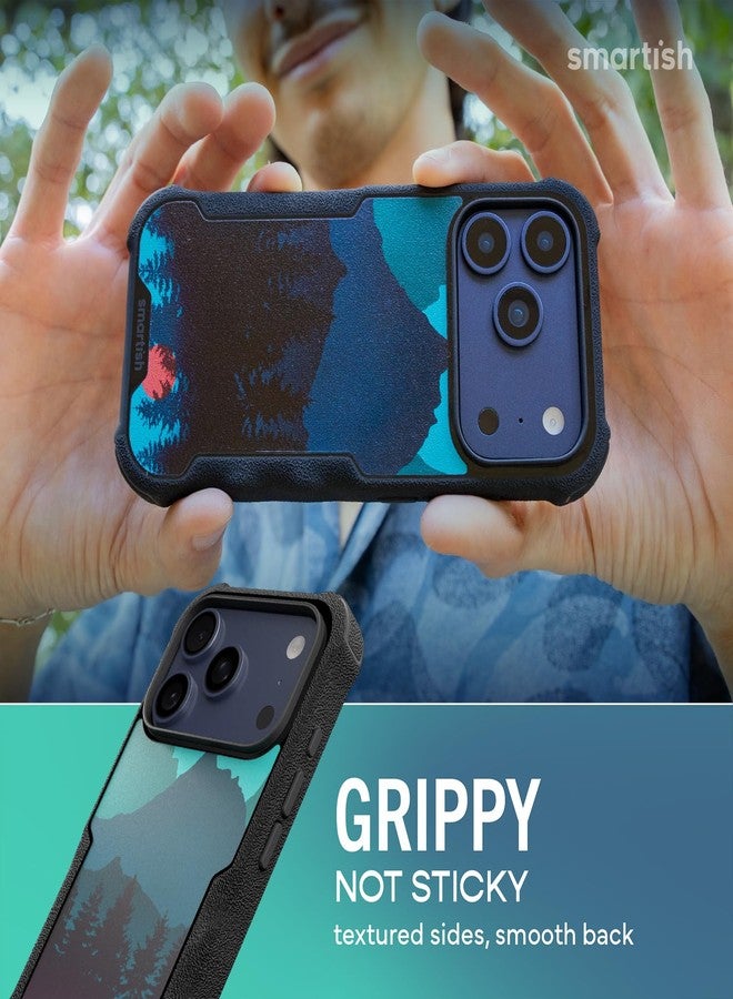 سمارتيش جراب Smartish® MagSafe لهاتف iPhone 17 Pro - جراب Gripzilla المغناطيسي الواقي للرجال [متين وقوي] درع قبضة شديد التحمل بمواصفات عسكرية - تم اختباره ضد السقوط لهاتف iPhone 17 Pro - قادر على تحمل أقسى الظروف - Image 4