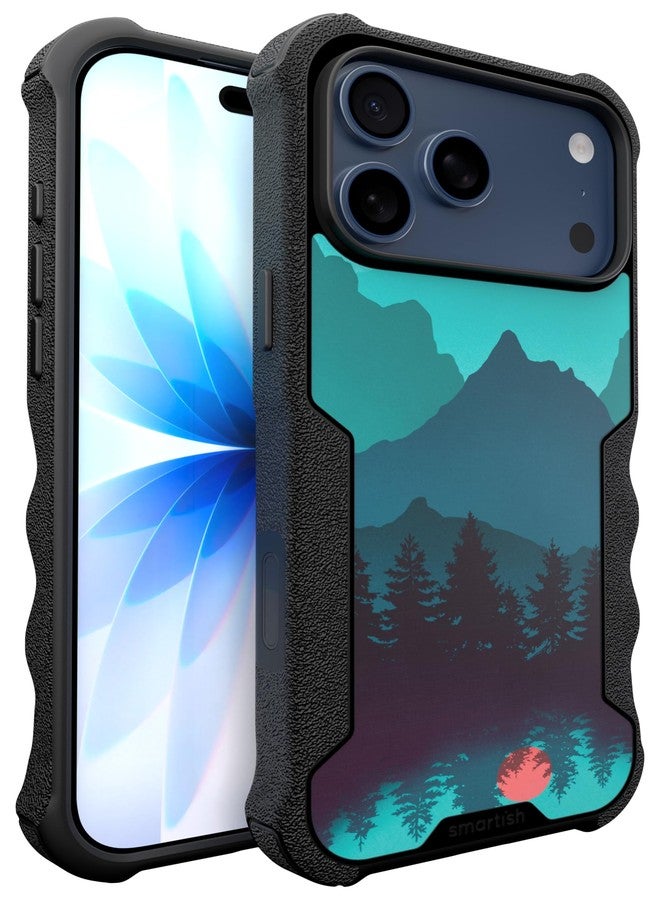 سمارتيش جراب Smartish® MagSafe لهاتف iPhone 17 Pro - جراب Gripzilla المغناطيسي الواقي للرجال [متين وقوي] درع قبضة شديد التحمل بمواصفات عسكرية - تم اختباره ضد السقوط لهاتف iPhone 17 Pro - قادر على تحمل أقسى الظروف - Image 1