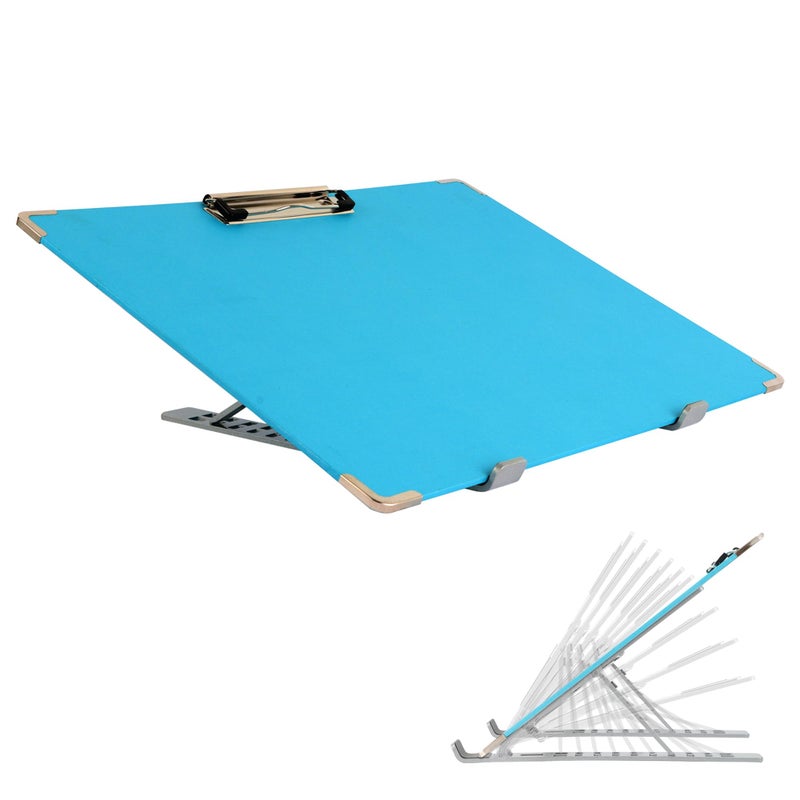 Farrdun Slant Board for Writing 16 x 12 Inch Adjustable Tilted Writing Board Sloped Surface to Improve Handwriting Legibility 20°Slanted Clipboard for Writing Reading Drawing - Image 1
