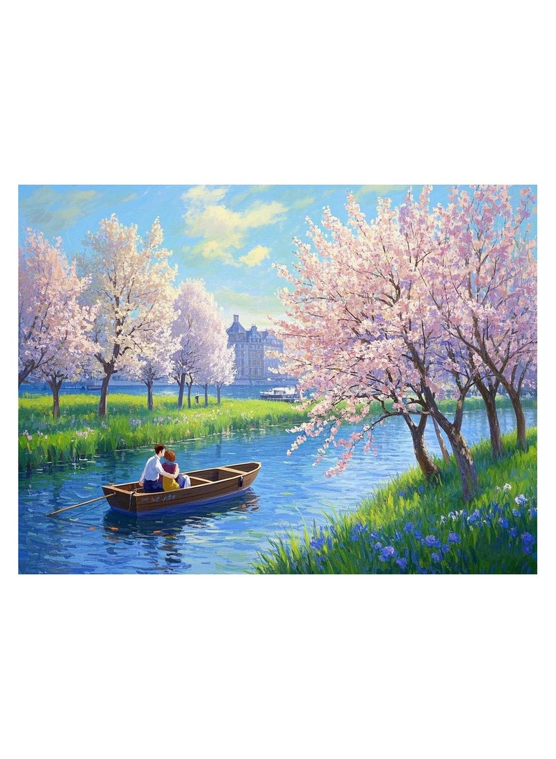 Anna 1000-Piece Colorful Puzzle for Entertaining and Educational Desktop Fun - Image 1