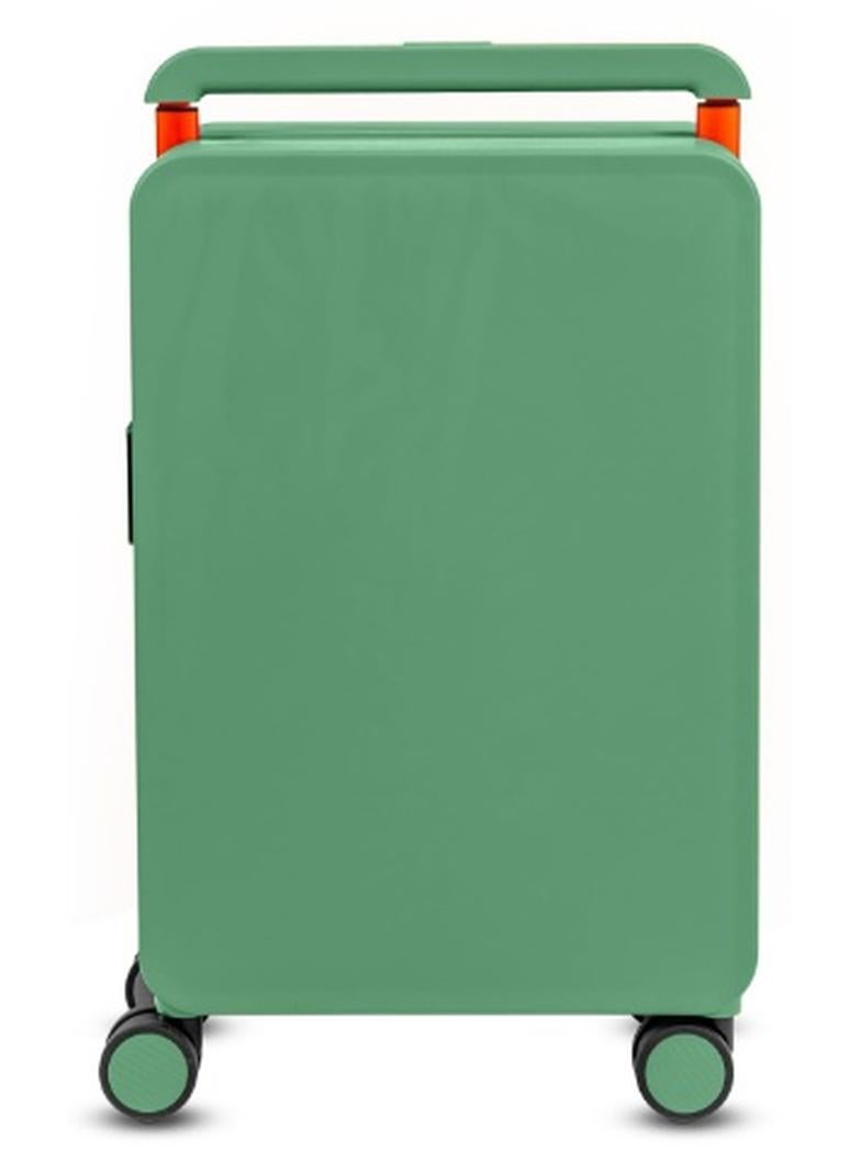 20 Inch Carry On Luggage 22x14x9 Airline Approved Lightweight PC Hard Shell Suitcases with Wheels for Travel Rolling Luggage (Green) - Image 1