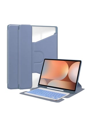 حقيبة مفتاح متوافقة مع جهاز جالاكسي تاب إس 10 فائقة بحجم 14.6 بوصة SM-X920/X926B، لوحة مفاتيح قابلة للفصل مع غطاء شفاف متعدد الزوايا للعرض ومنصة تثبيت، غطاء نحيف للجهاز. - pzsku/Z07975B11BBD3CCAD1902Z/45/1743621478/b98fa737-c0e0-406a-8398-e146afd00d42