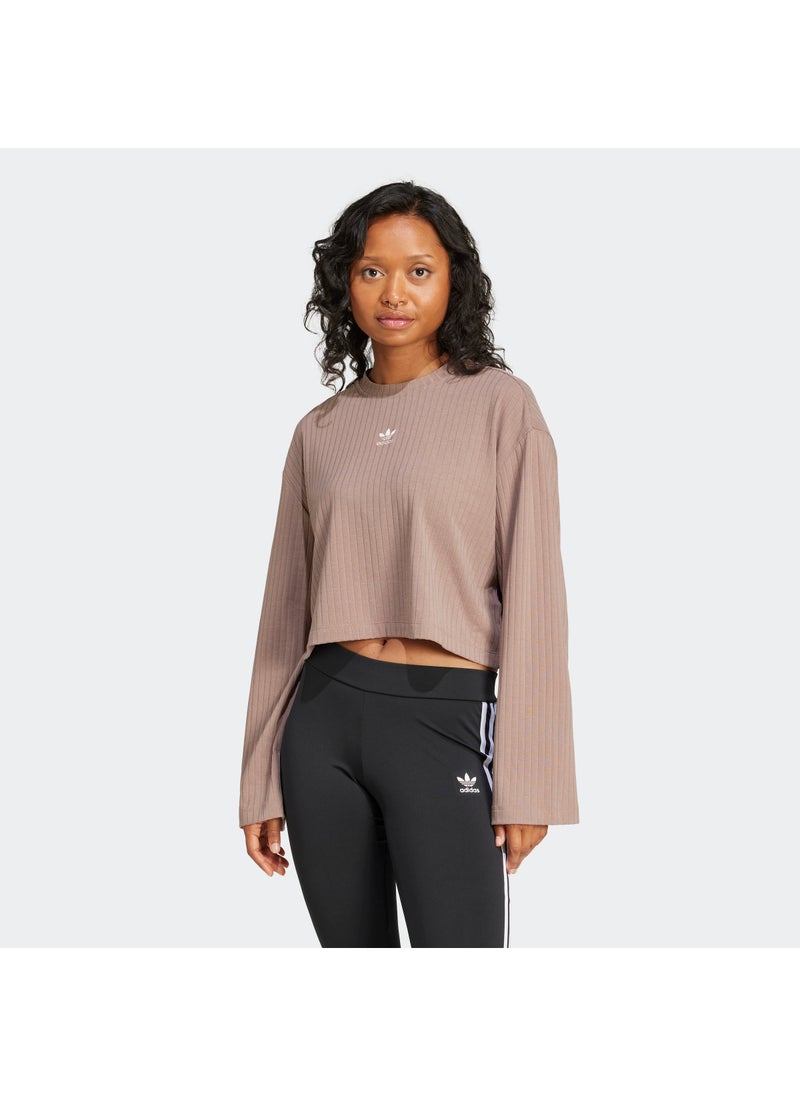adidas Originals Essentials Wide Ribbed T-Shirt  - Image 1