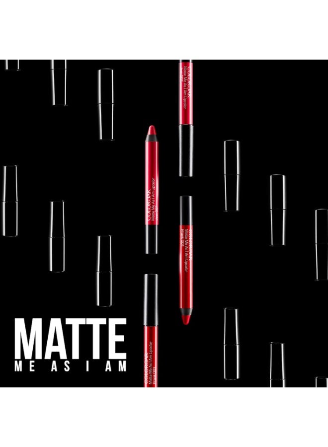 Colorbar Matte me as I am Lipcolor-Devilry, Mauve, 2 g | Moisturize and condition lips| Long Lasting| Waterproof and Smudge-proof - Image 3