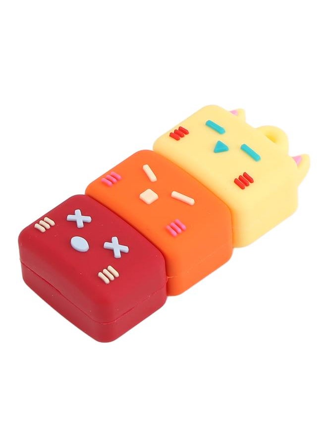 Thoraya PVC soft glue USB flash drive cute cartoon USB flash drive stacking cat USB flash drive gift USB flash drive 128G  - Image 3