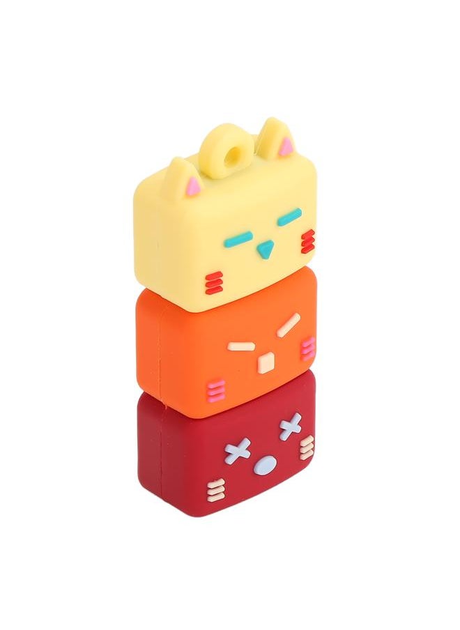 Thoraya PVC soft glue USB flash drive cute cartoon USB flash drive stacking cat USB flash drive gift USB flash drive 128G  - Image 4