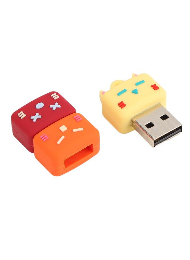 Thoraya PVC soft glue USB flash drive cute cartoon USB flash drive stacking cat USB flash drive gift USB flash drive 128G  - Image 2