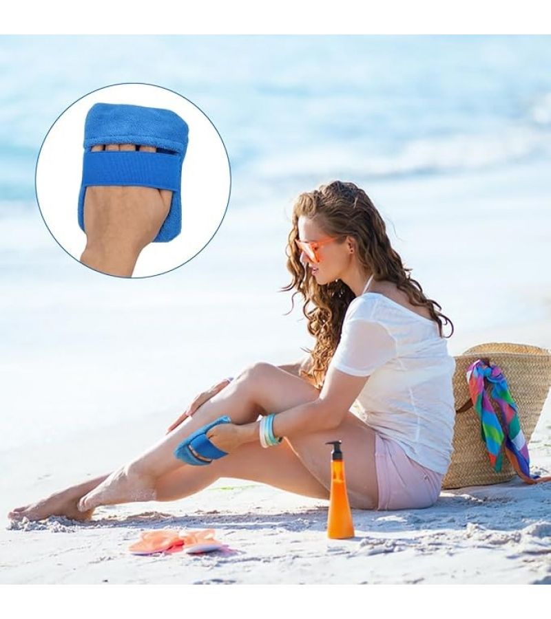 Blue Sand Cleaning Set 2pcs With Brush For Beach And Travel - Image 5