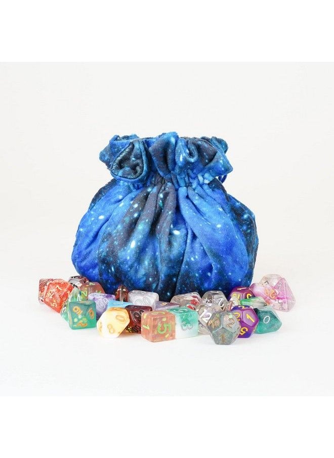 Dice Games Velvet Compartment Dice Bag With Pockets: Galaxy Role Playing Game Dice Accessories For Dungeons And Dragons - pzsku/Z0797E97C1372EFE171F7Z/45/_/1688536752/ad7b440b-539a-4b2c-b531-4c95c53c64fd