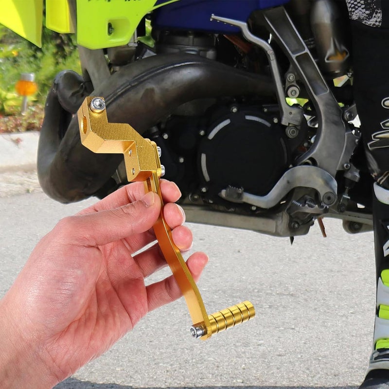 Motorcycle Gear Shift Lever ATV Dirt Bike Shifter Pedal CNC Aluminum Universal Motorcycle Accessories Gold - Image 3