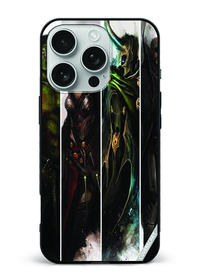 Protective Case Cover For Apple iPhone 16 Pro Marvel Icons Design Multicolour