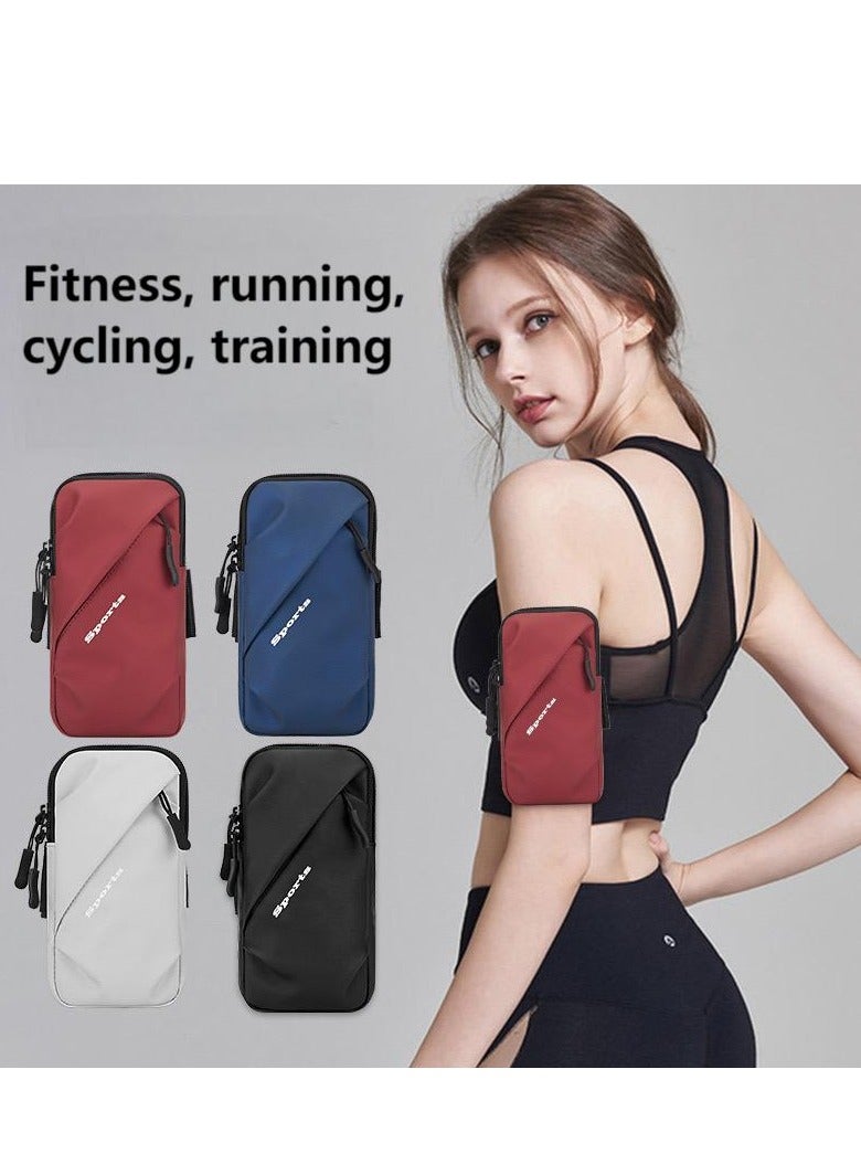 Generic Waterproof Sports Armband】Running Phone Holder for Arm, Unisex Adjustable Arm Strap, Wrist Pouch for Outdoor Workouts, Fits Most Phones - Image 1