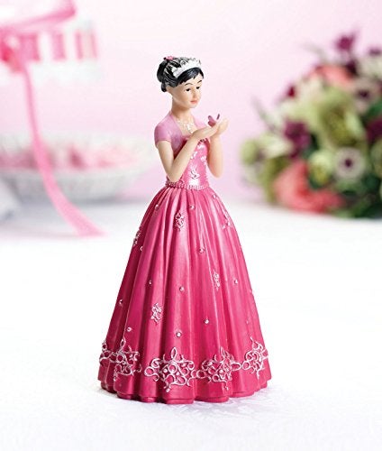 Lillian Rose Quinceanera 15 Party Figurine Cake Topper - Image 2