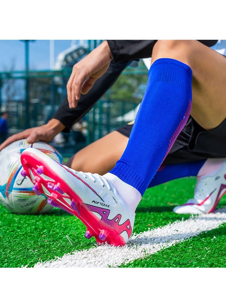 SKT Shiketro Men's soccer cleats for outdoor indoor professional youth boys soccer cleats unisex soccer cleats. - Image 3