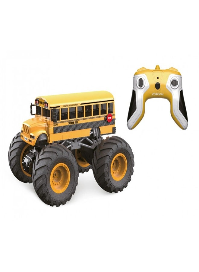 Racing Rally 1:18 Big Foot Monster Bus with Remote Control - DL18A03 - Image 2