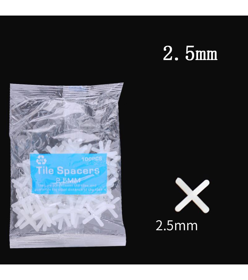 Tile Spacer Tool 1 5mm Cross Bars Plastic for Tiles Flooring Countertop - Image 5