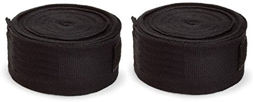 Kobo WTA14 Cotton Boxing Hand Wraps, 108-inch (Black) - Image 5