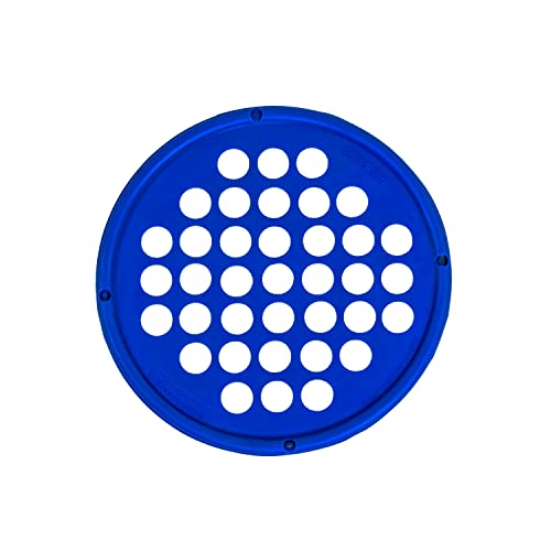 CanDo Hand Exercise Webs for Physical Therapy, Grip Strengthening, and Hand, Finger, Wrist Resistance Workouts, Portable Size, Latex Free, 7" Diameter, Blue: Heavy - Image 1