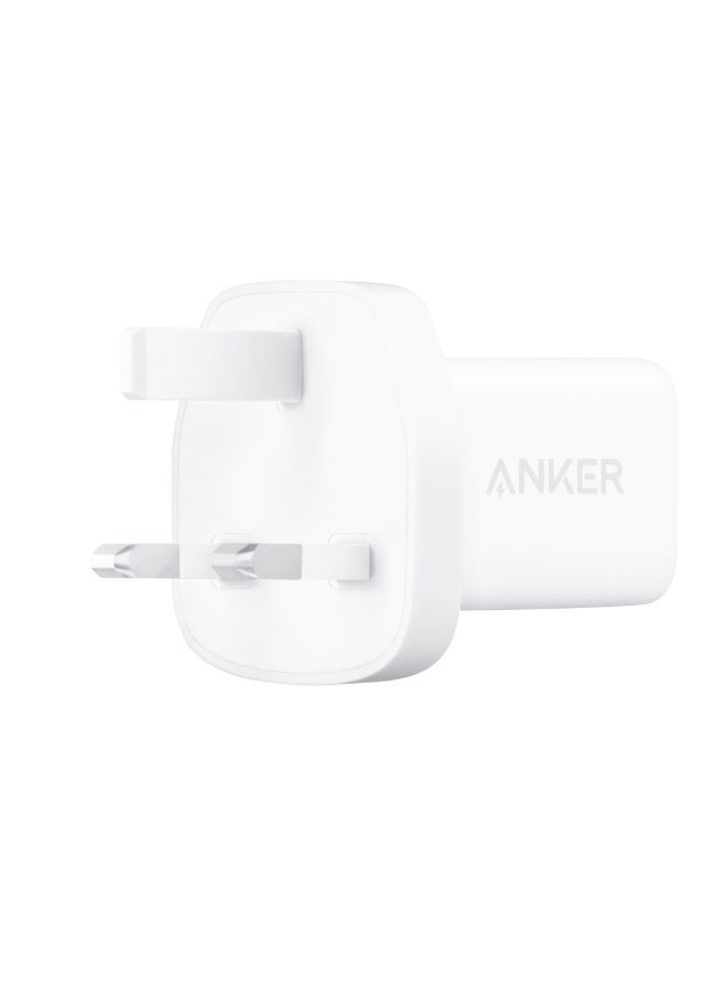 Anker 30W USB C Plug, Zolo Compact GaN USB C Charger, Enhanced Temperature Control, Compact Design and 3X Faster Charging, Compatible with iPhone, iPad, Samsung, Pixel, and More - Image 2
