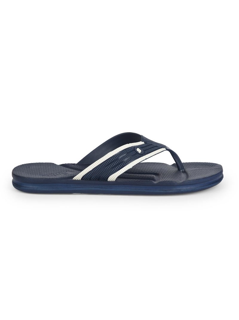 Bata Waver Men's Blue Flip Flops - 7 UK (8779533) - Image 2
