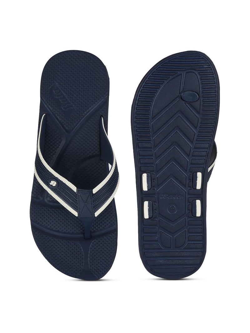 Bata Waver Men's Blue Flip Flops - 7 UK (8779533) - Image 4