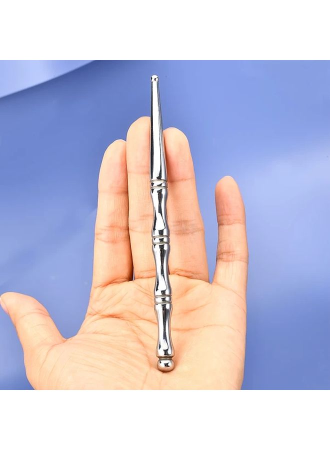 Stainless Steel Dual Ended Massage Stick For Eyes Face Feet Set 1 Acupressure Tool - Image 5