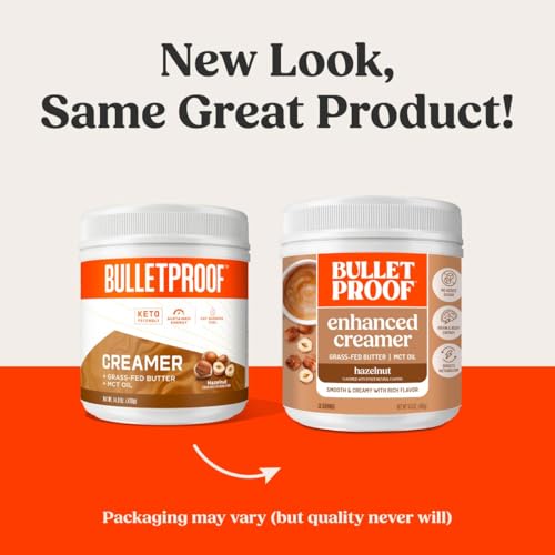 Bulletproof Hazelnut Creamer 148 Ounces Keto Coffee Creamer with MCT Oil and GrassFed Butter - Image 5