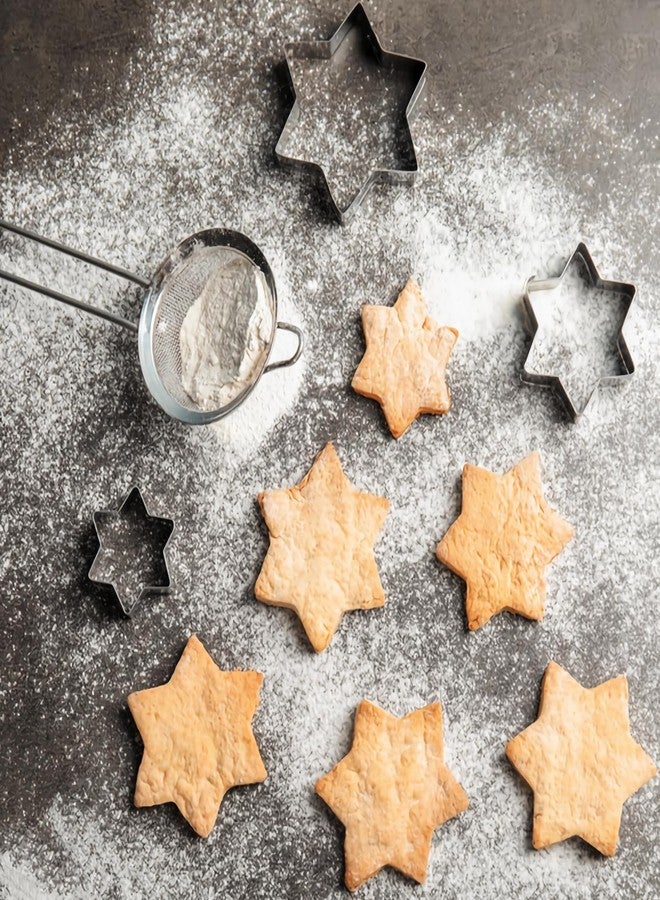 PEAKCLOUDS 30Pcs Mini Cookie Cutter Set，Stainless Steel Multi Shapes Kit Cutters for Baking, Holiday Cookies, Small Stainless Steel Fruit Veggie Tiny Polymer Clay Cutters for Kids - Image 4