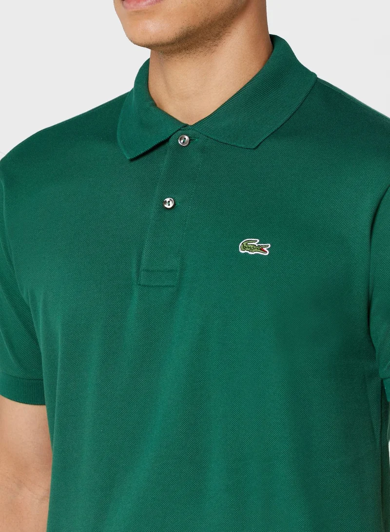 LACOSTE  Classic Fit Original Piqué Polo Shirt for Men | Best Price UAE