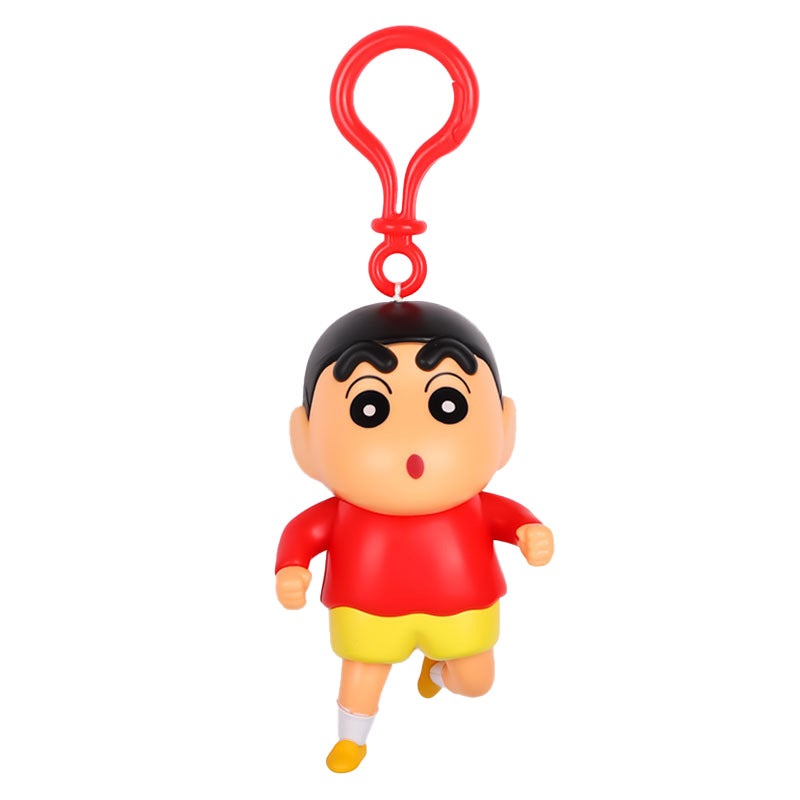 Crayon Shin-chan Running Keychain Pendant