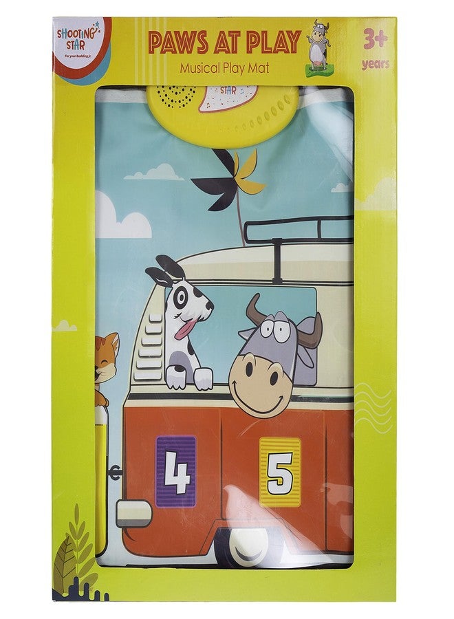 Shooting Star Paws at Play Musical Playmat for Kids 3Y+ | Infant Toys for Kids - Image 1