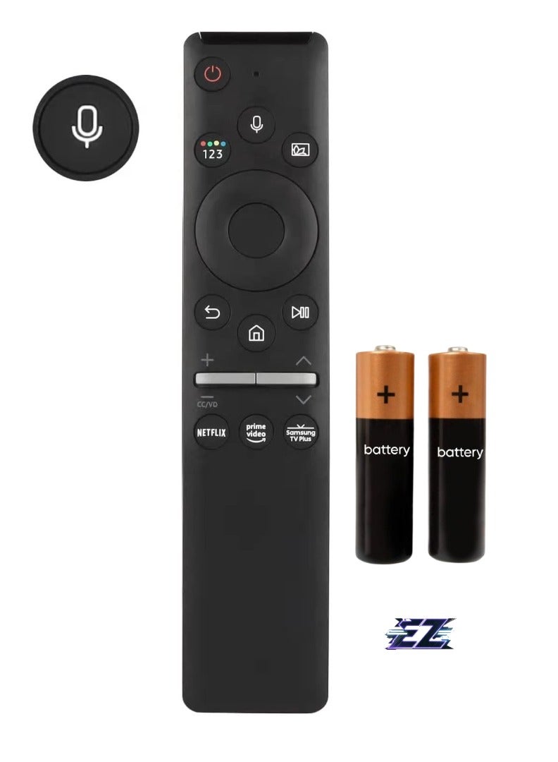 ELTRAZONE "New 2-in-1 BN59-01330A BN59-01329A Voice Remote Control for Samsung QLED 8K UHD TV UN55TU850DFXZA, UN55TU8200FXZA, UN65TU8200, UN85TU8000FXZA, QN75Q80TAFXZA – Replacement Remote with Battery" - Image 1