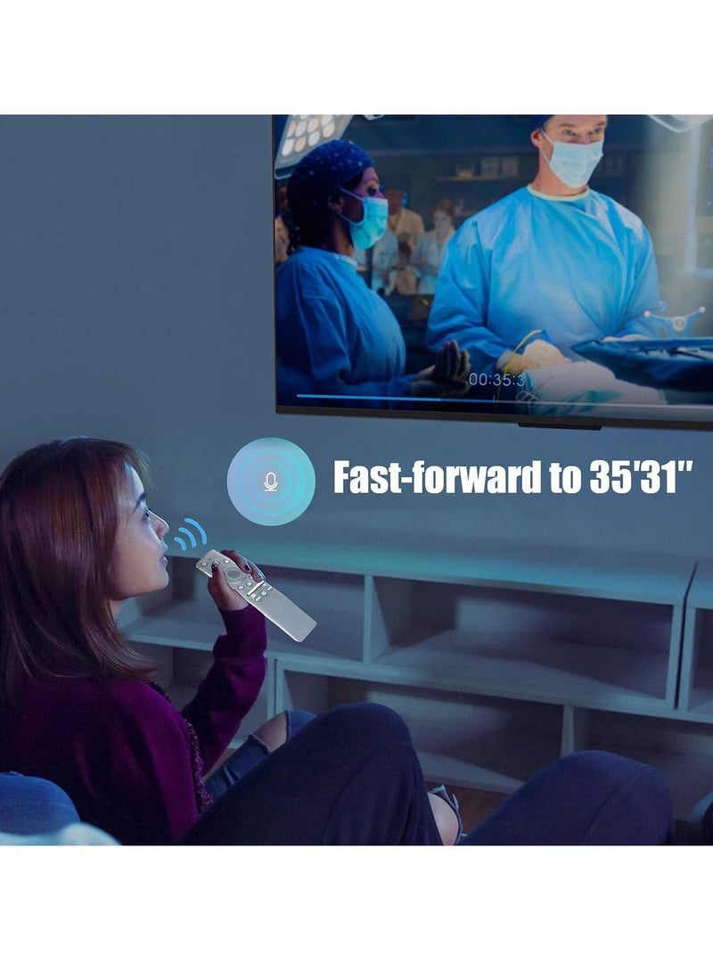 ELTRAZONE "New 2-in-1 BN59-01330A BN59-01329A Voice Remote Control for Samsung QLED 8K UHD TV UN55TU850DFXZA, UN55TU8200FXZA, UN65TU8200, UN85TU8000FXZA, QN75Q80TAFXZA – Replacement Remote with Battery" - Image 3