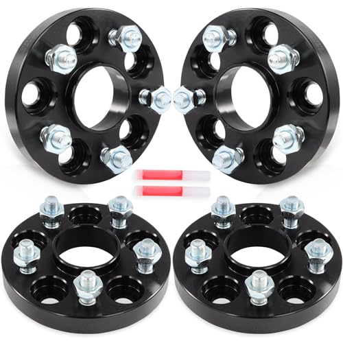 SCITOO 4 قطع فواصل العجلات 20 مم 5x100 فتحة 56.1 مم مسامير 12x1.25 محولات فواصل العجلات تناسب تويوتا 86 GR86 سوبارو أوتباك سوبارو فورستر سوبارو كروس تريك سوبارو ليجاسي - Image 1