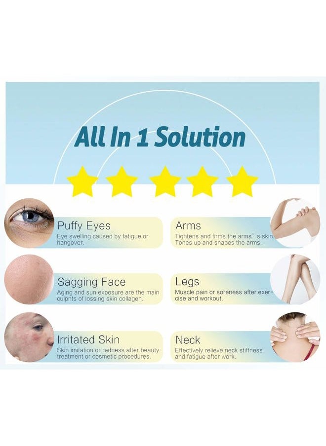 Esarora - Ice Roller for Face & Eye, Puffiness, Migraine, Pain Relief and Minor Injury, Skin Care Products - Image 1