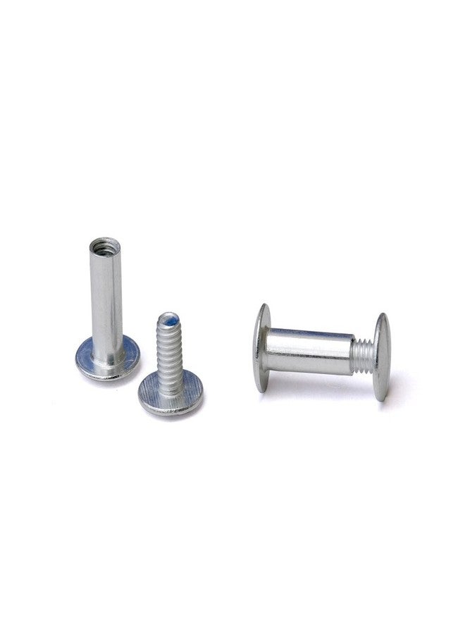 Lamination Depot TruBind Aluminum Chicago Screw and Post Sets | 5/8 inch Post Length | 3/16 inch Post Diameter | Silver-Colored | 100 Screws and 100 Posts - Image 1