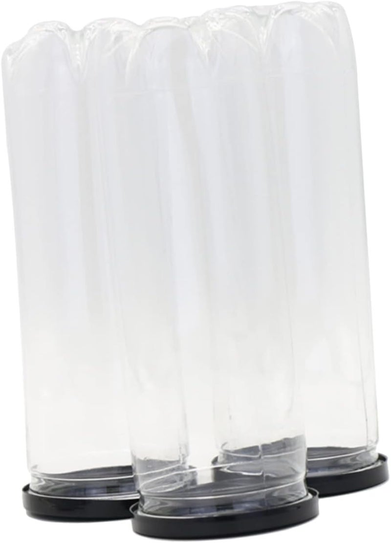 3pcs Tennis Storage Tube Organizer Transparent Design for Easy Viewing Portable Tennis Supply Holder for Daily Sports Equipment - Image 1