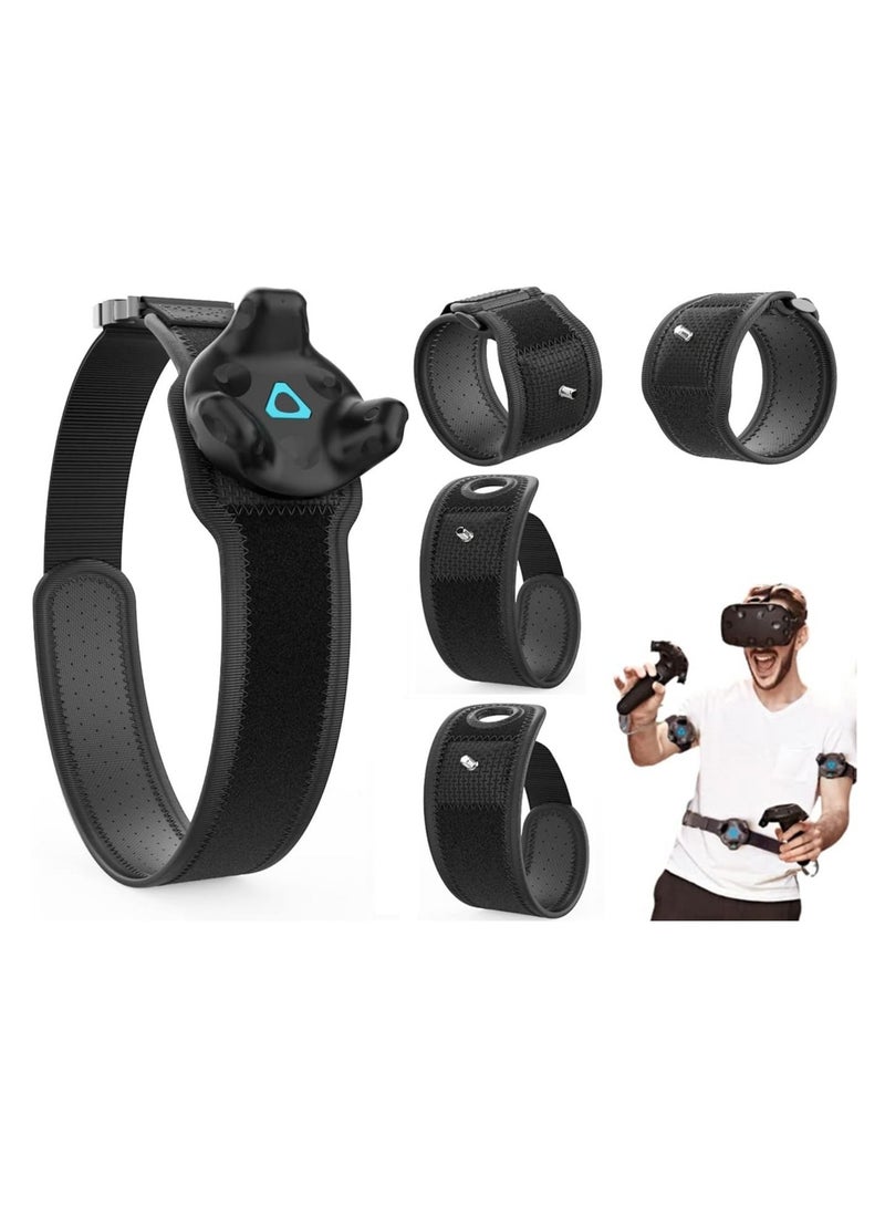 SYOSI VR Belt and Strap Bundle for HTC Vive System Pucks Adjustable Hand Straps Waist Full-Body VR Hand Foot Straps in Virtual Reality  - Image 1