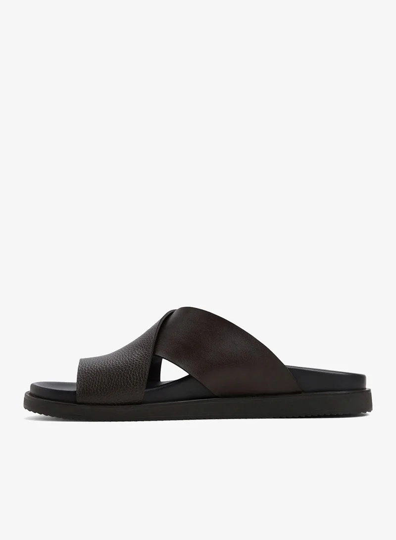 ALDO  DARLEY Criss-Cross Strap Sandals for Men | Best Price UAE