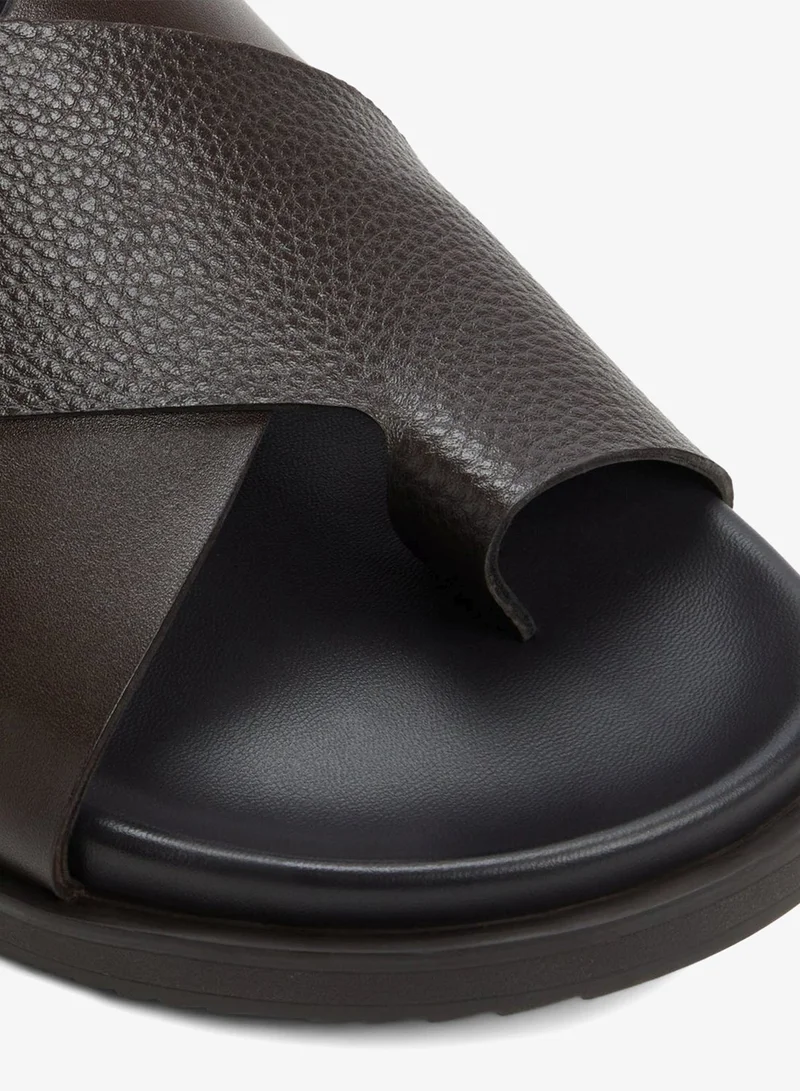 ALDO  DARLEY Criss-Cross Strap Sandals for Men | Best Price UAE
