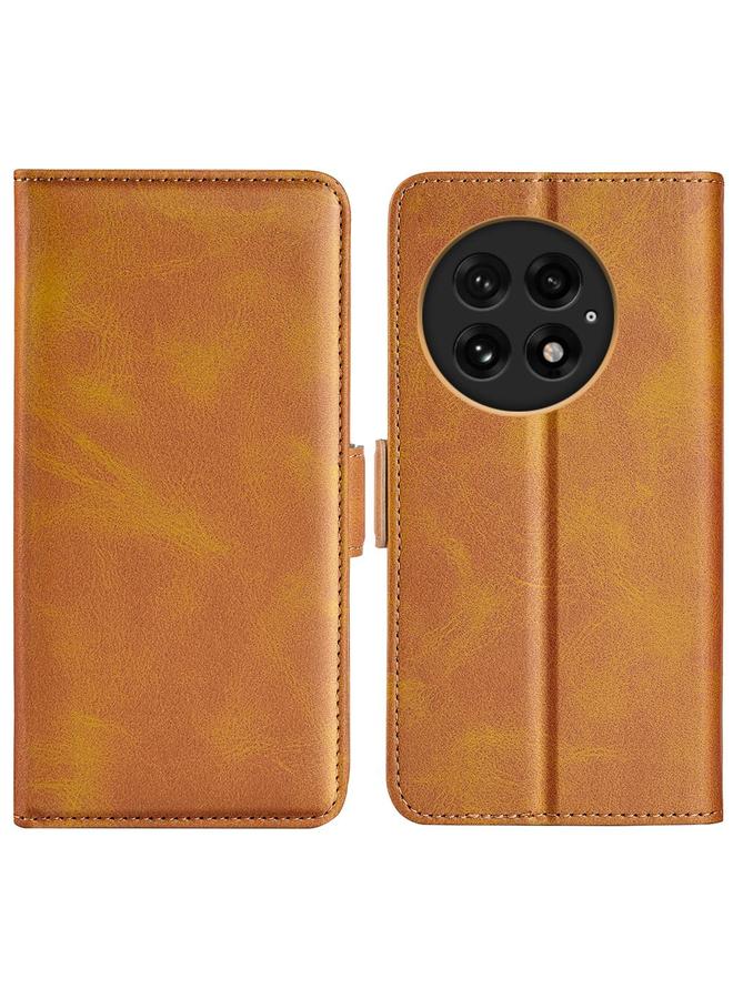 اس-توب جراب هاتف OnePlus 13 من الجلد مع مشبك مغناطيسي مزدوج الجوانب وقابل للطي أفقيًا - Image 1